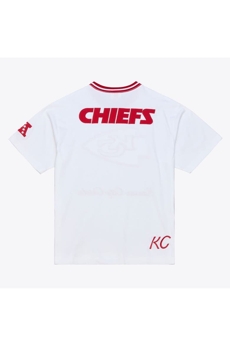 Men's Mitchell & Ness  White Kansas City Chiefs Arctic T-Shirt, Alternate, color, White