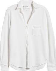 Frank & Eileen Eileen Relaxed Terry Button-Up Shirt