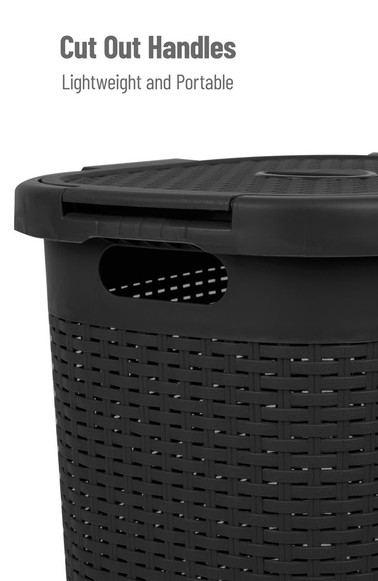 MIND READER Laundry Hamper, Alternate, color, 