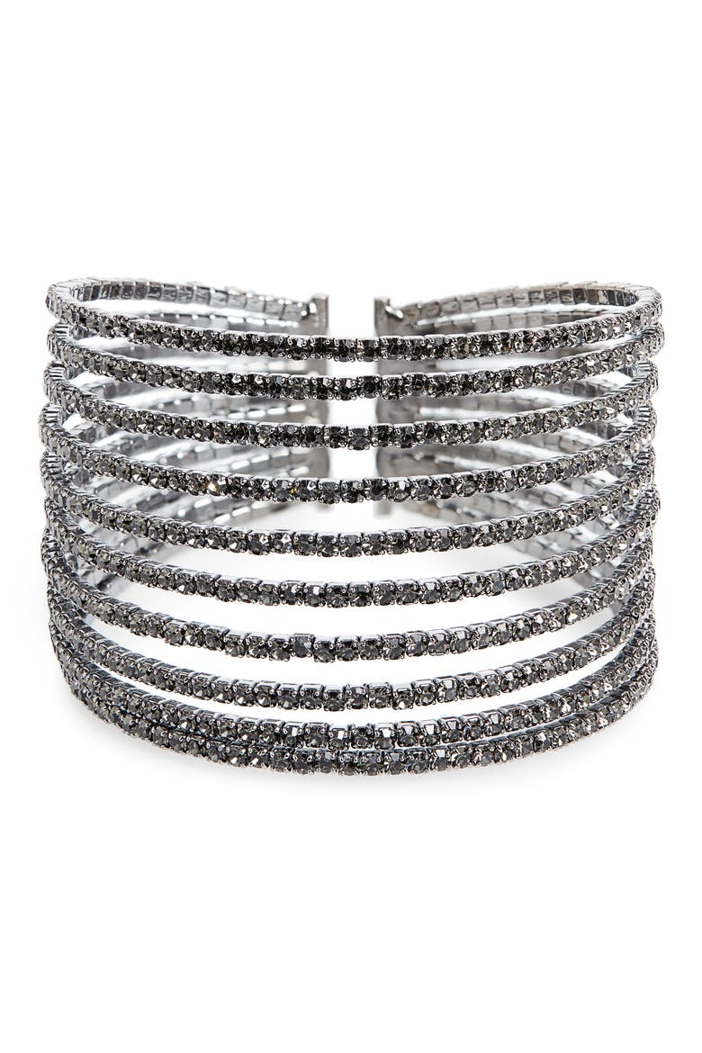 Multistrand Flex Cuff, Main, color, GREY- HEMATITE
