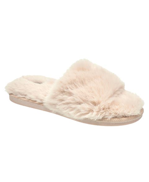 Slide Faux Fur Slipper