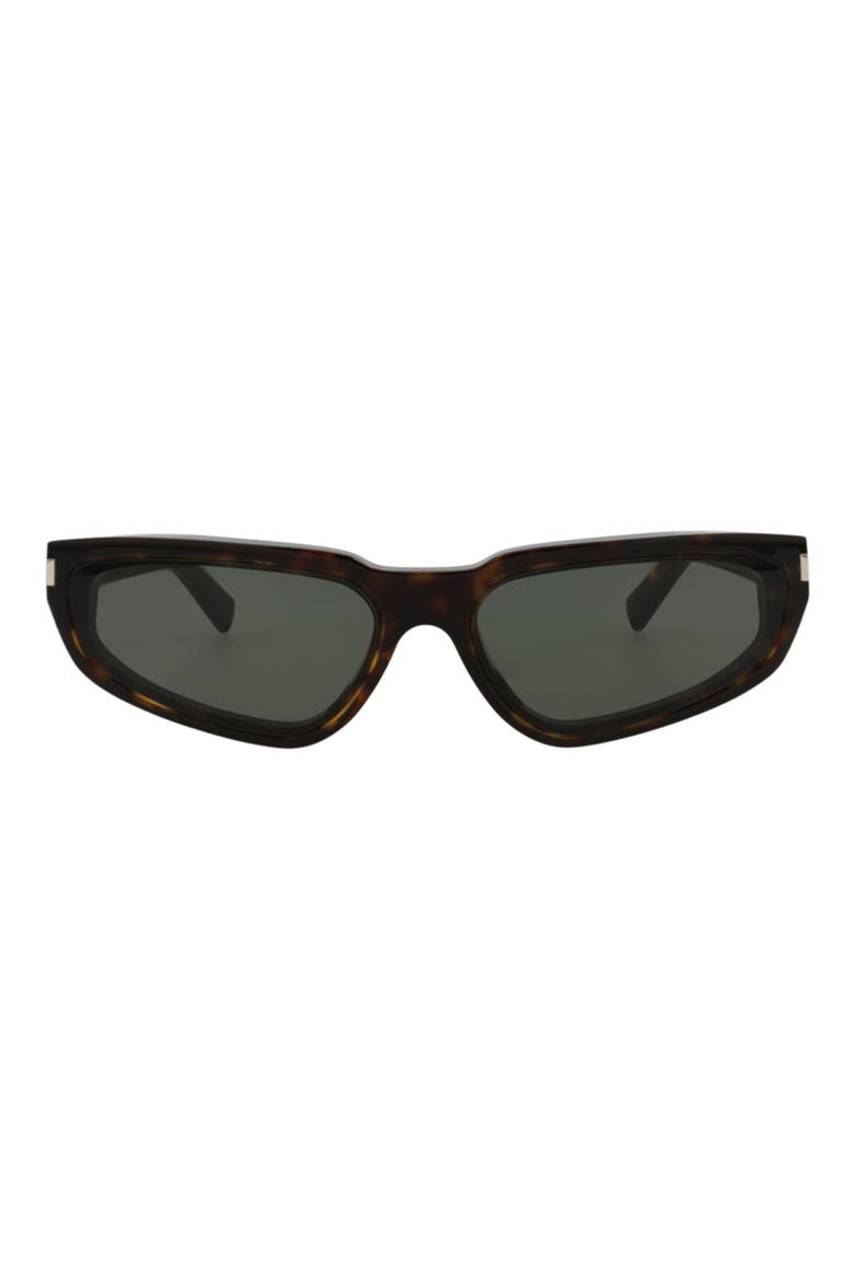 61mm Cat Eye Sunglasses, Main, color, HAVANA HAVANA GREY