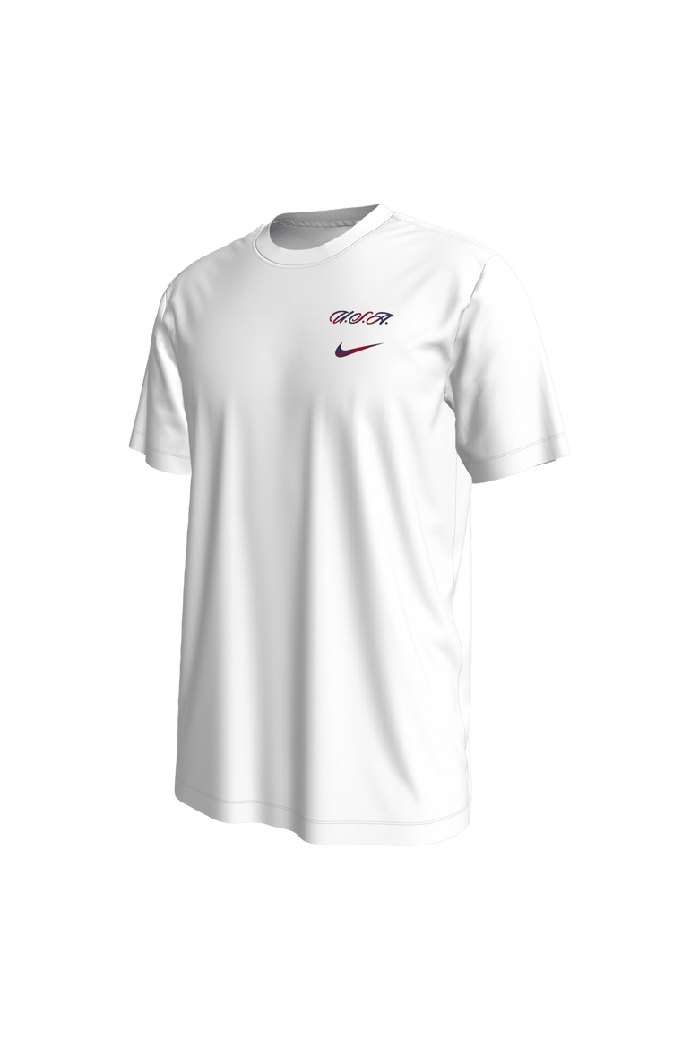 Men's Nike White USMNT Wordmark T-Shirt, Main, color, White
