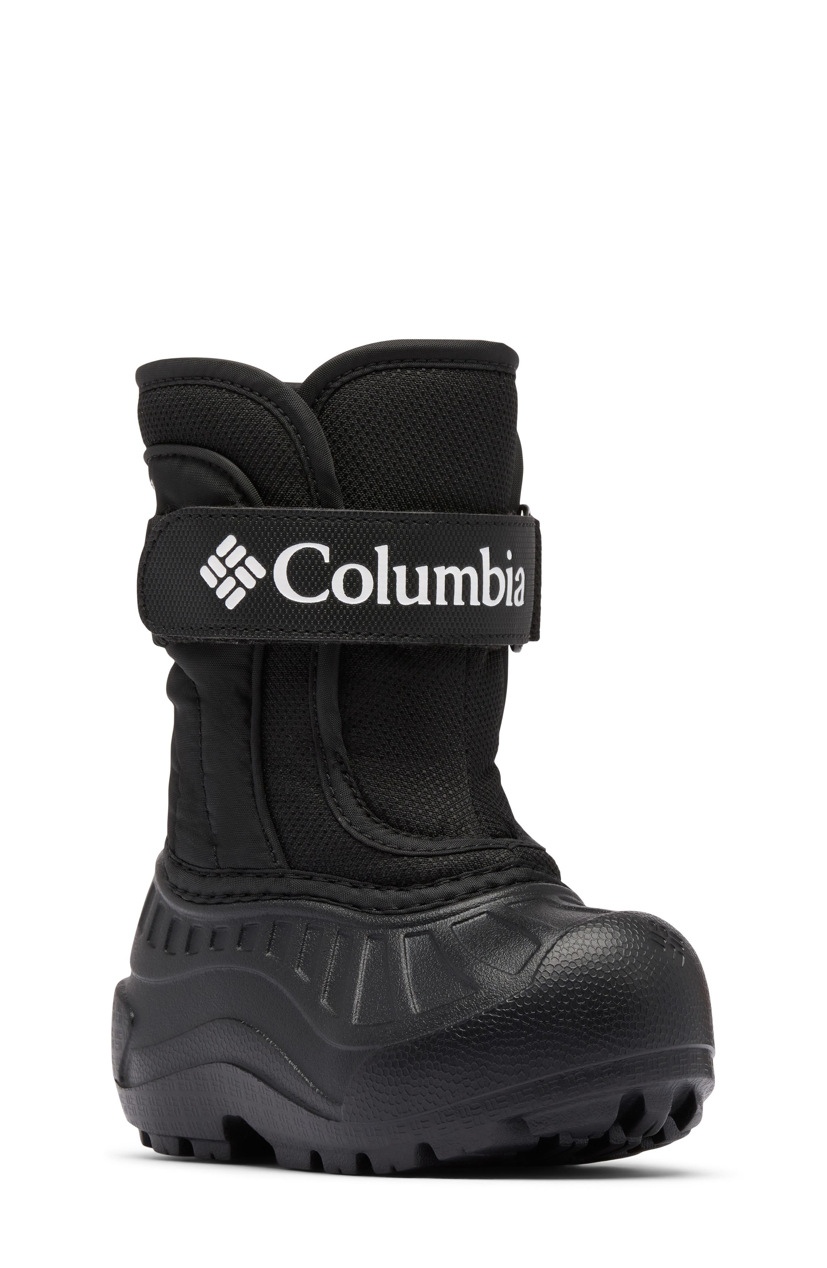 Kids' Powderbug Snowlite Waterproof Snow Boot, Main, color, BLACK/ WHITE