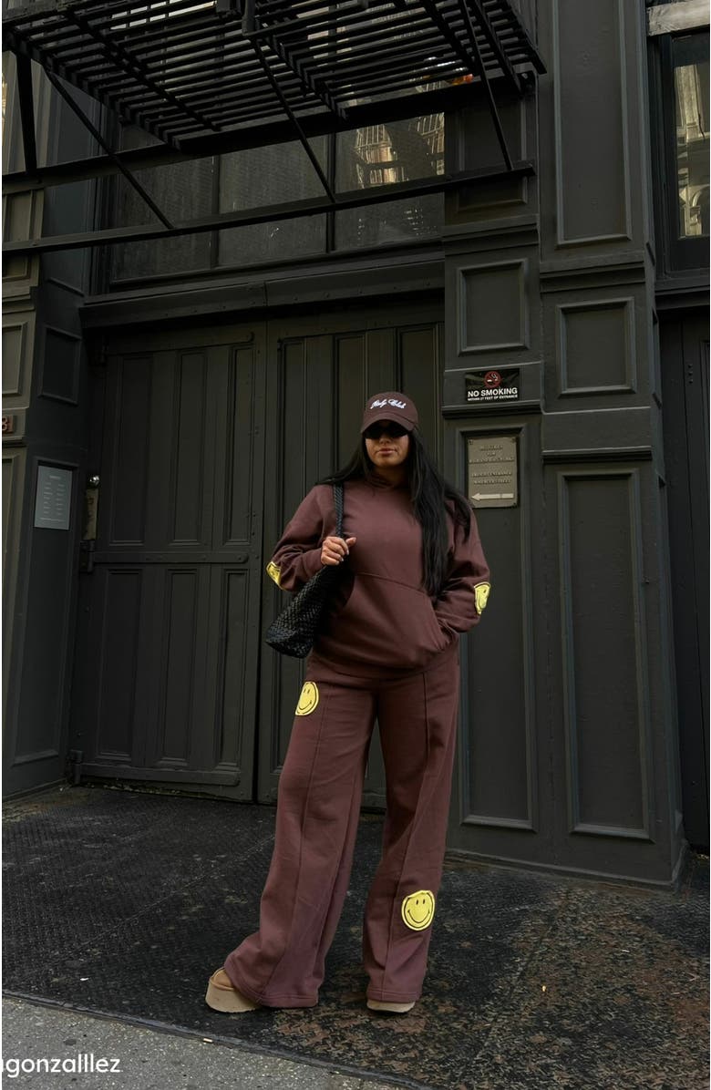 Samii Ryan | Smiley Straight Leg Pants , Brown , Small , 2, Alternate, color, Brown