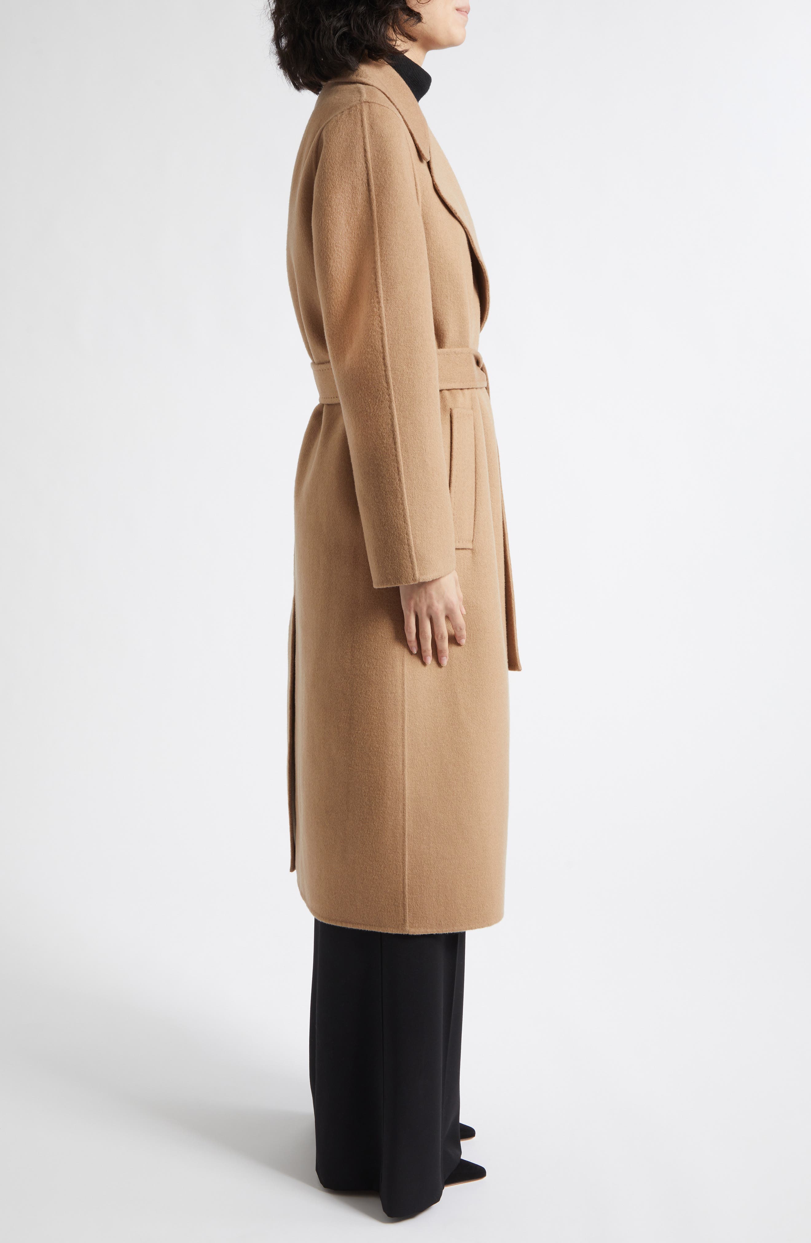Женские куртки Reiss Rene Wool Blend Coat — фото 3