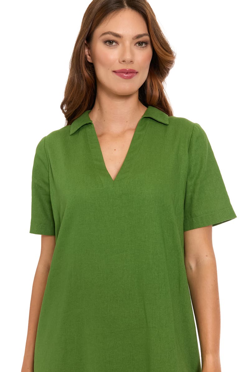 London Times V-Neck Maxi Dress, Alternate, color, 