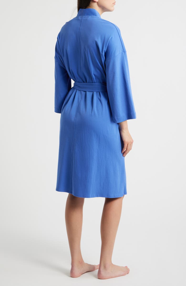 Eileen Fisher Organic Cotton Robe, Alternate, color, Blue Star