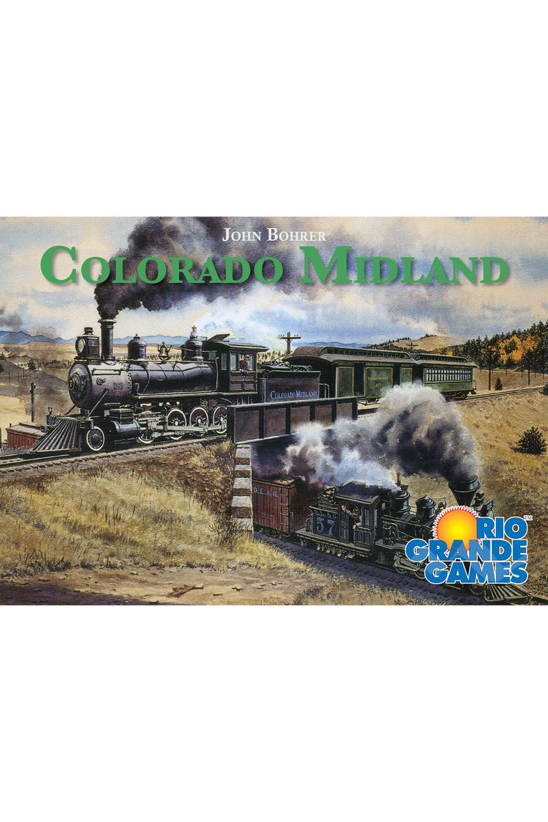 Colorado Midland Strategy Train Board Game, Ages 12+, Alternate, color, Multicolored