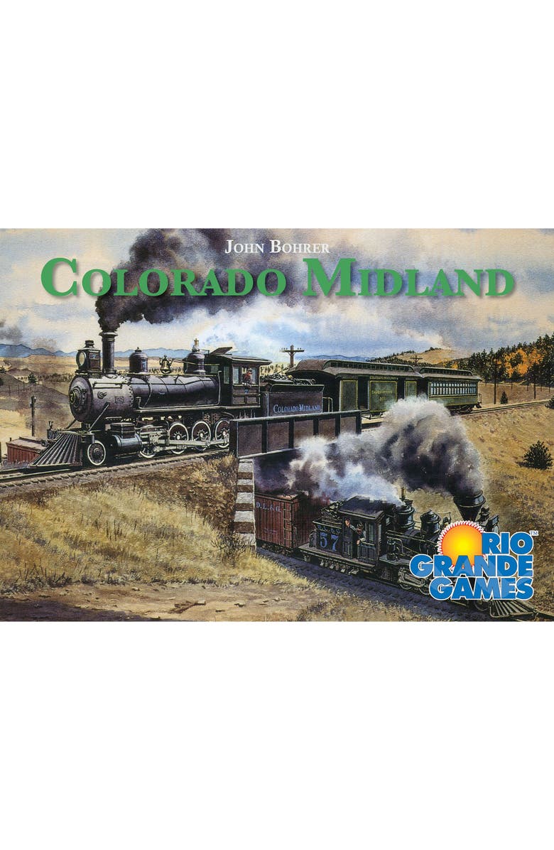 Rio Grande Games Colorado Midland Strategy Train Board Game, Ages 12+, Alternate, color, Multicolored