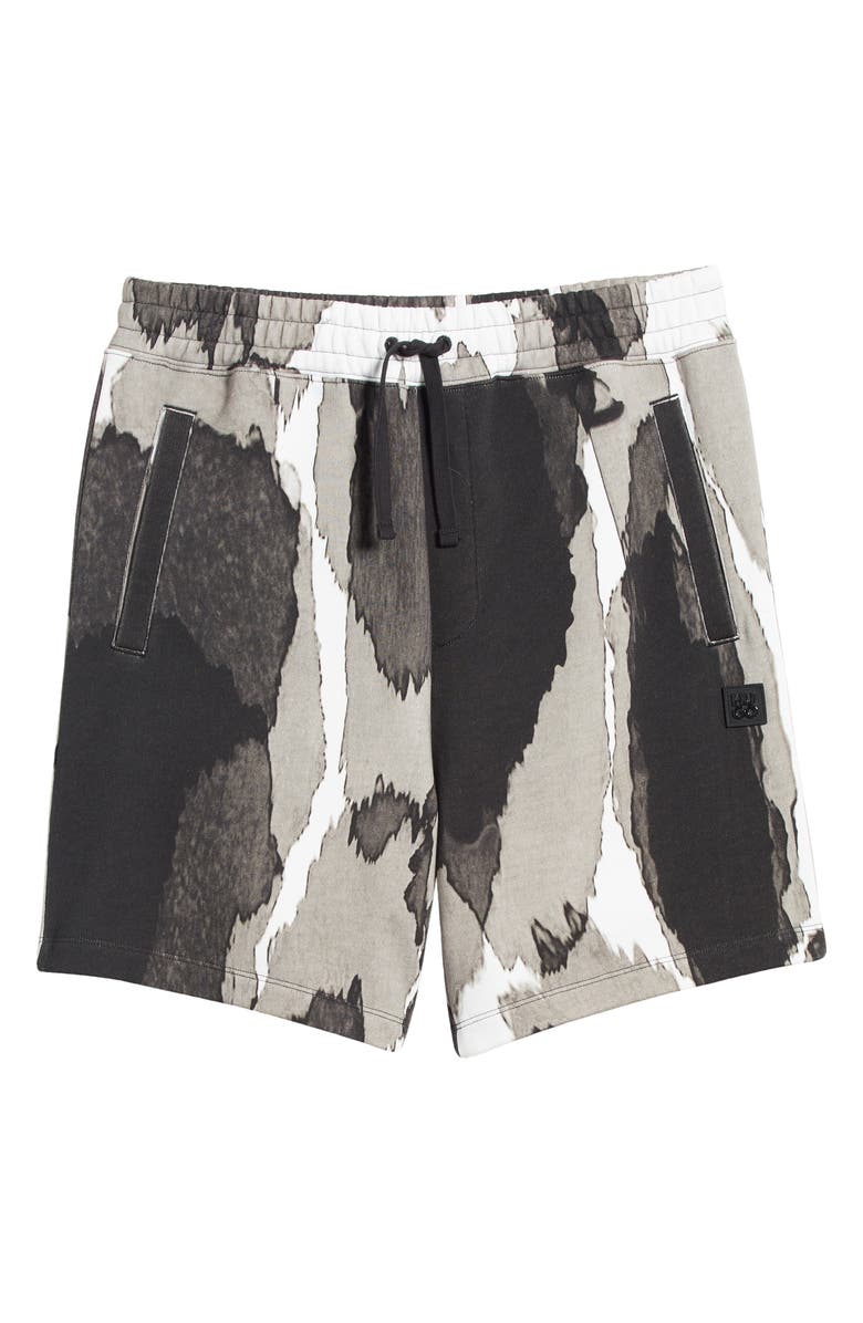 HUGO Daverar Cotton Drawstring Shorts, Alternate, color, Open Misc