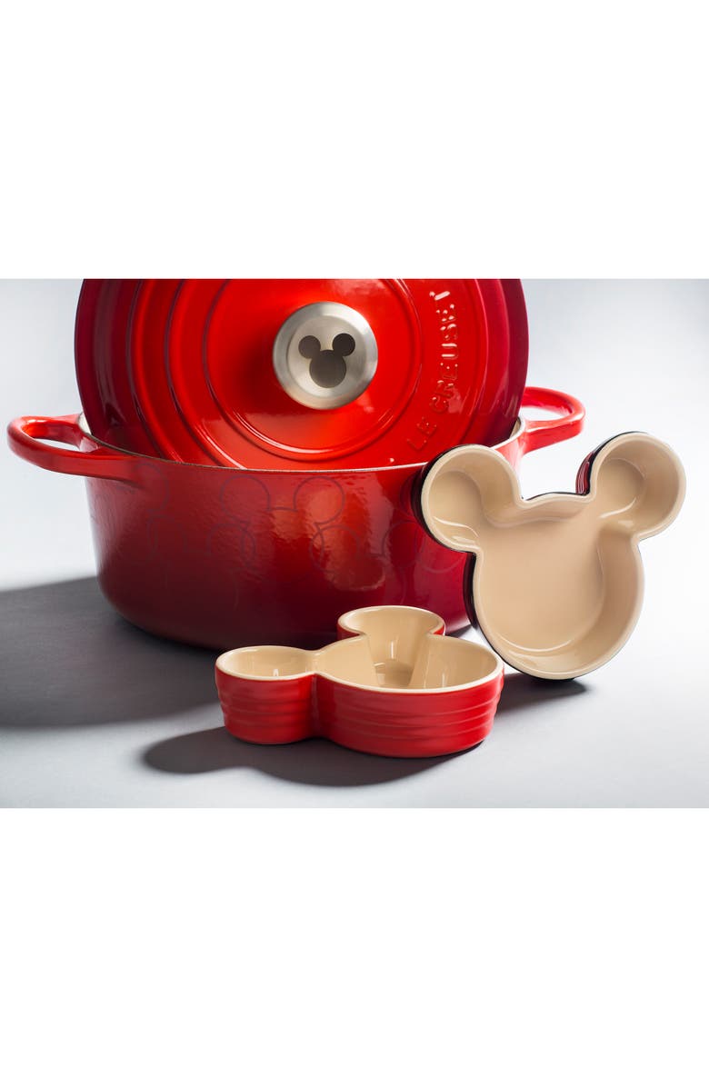 Le Creuset Mickey Mouse Set of 2 Ramekins, Alternate, color,