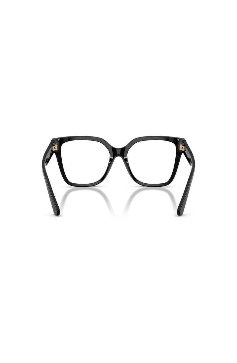 Burberry 53mm Square optical glasses, Alternate, color, Black