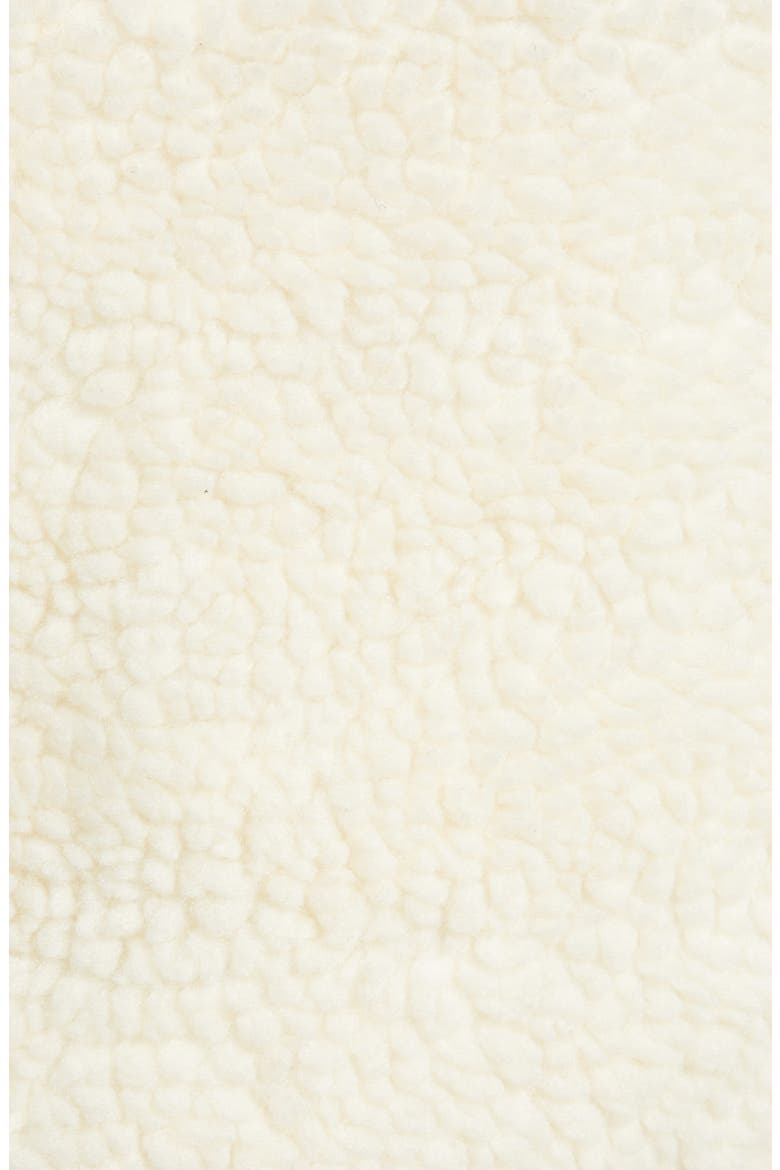 Levi's® Faux Shearling Moto Jacket, Alternate, color, CREAM