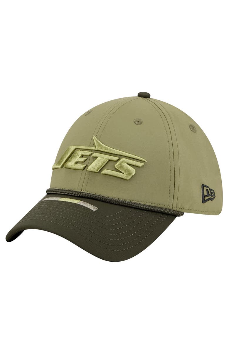 New Era Men's New Era  Green New York Jets 2025 Salute to Service 39THIRTY Flex Hat, Alternate, color, Green