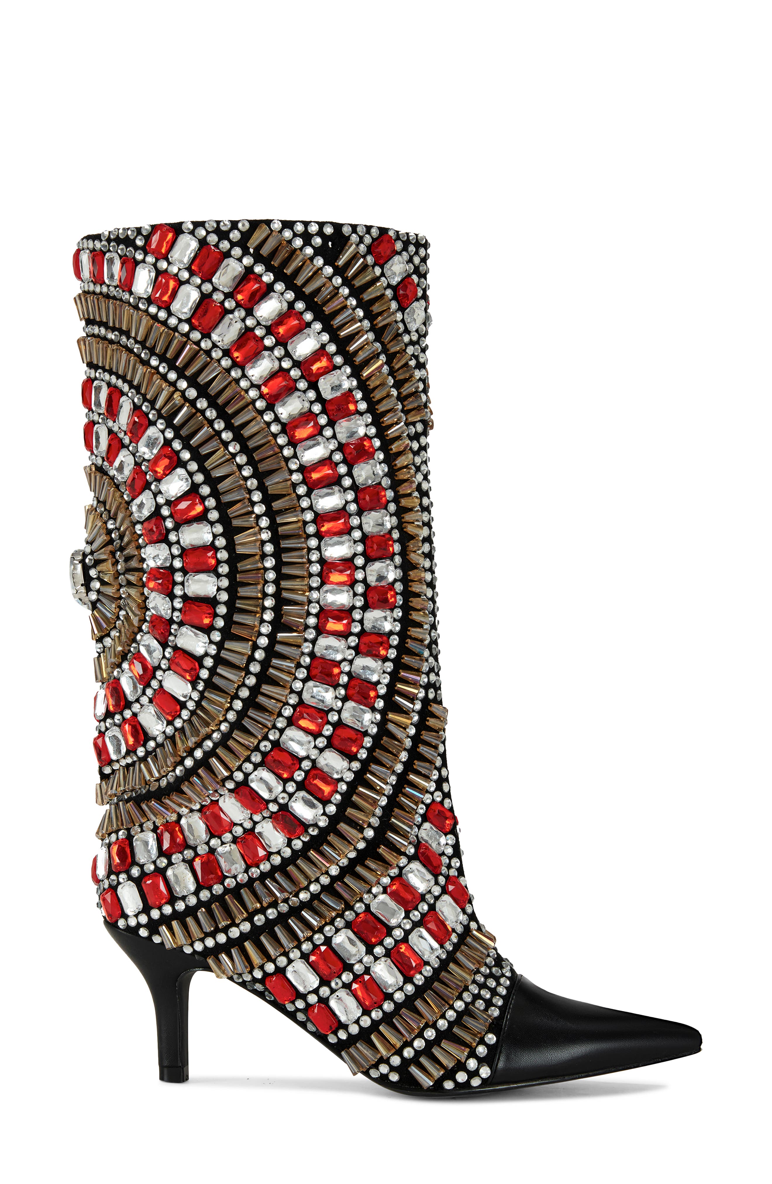 AZALEA WANG Farley Pointed Toe Boot, Alternate, color, 