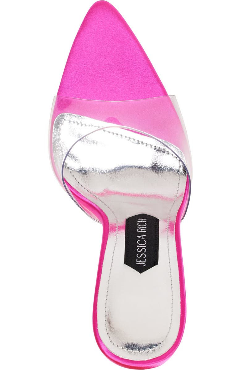 JESSICA RICH Racy Mule Sandal, Alternate, color, Satin Pink