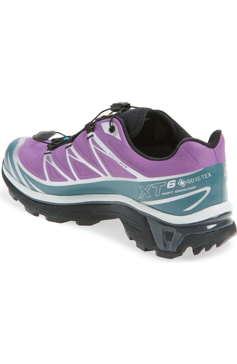 Salomon XT-6 Gore-Tex<sup>®</sup> Waterproof Sneaker, Alternate, color, Concord Grape/ Stormy Weather