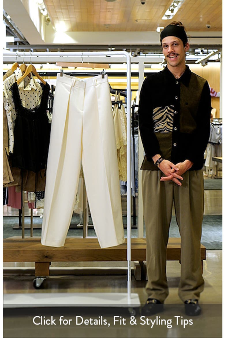 Pleated Wide Leg Pants video