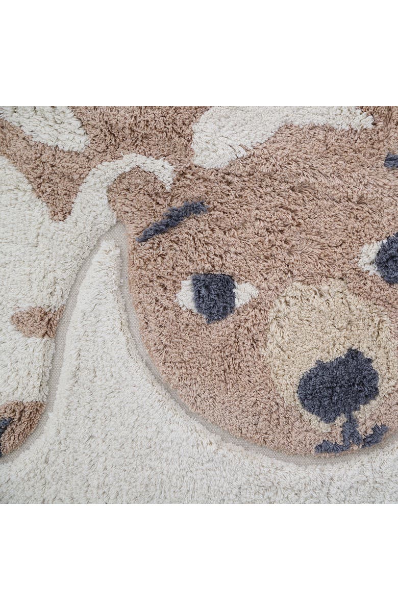 Nattiot Flowerbear Rug, Alternate, color, Multi
