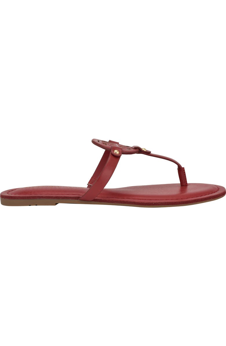 Tommy Hilfiger Litzy Flip Flop, Alternate, color, Dark Red