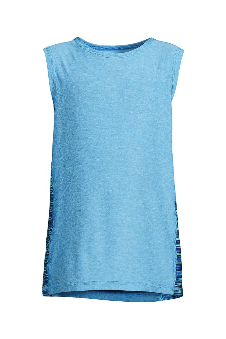 Boys Sleeveless Active Tee, Alternate, color, Light Crystal Blue Space Dye