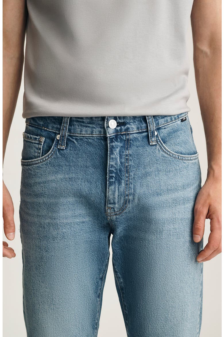 Zach Straight Leg Jeans, Alternate, color, MID BRUSHED CLASSIC