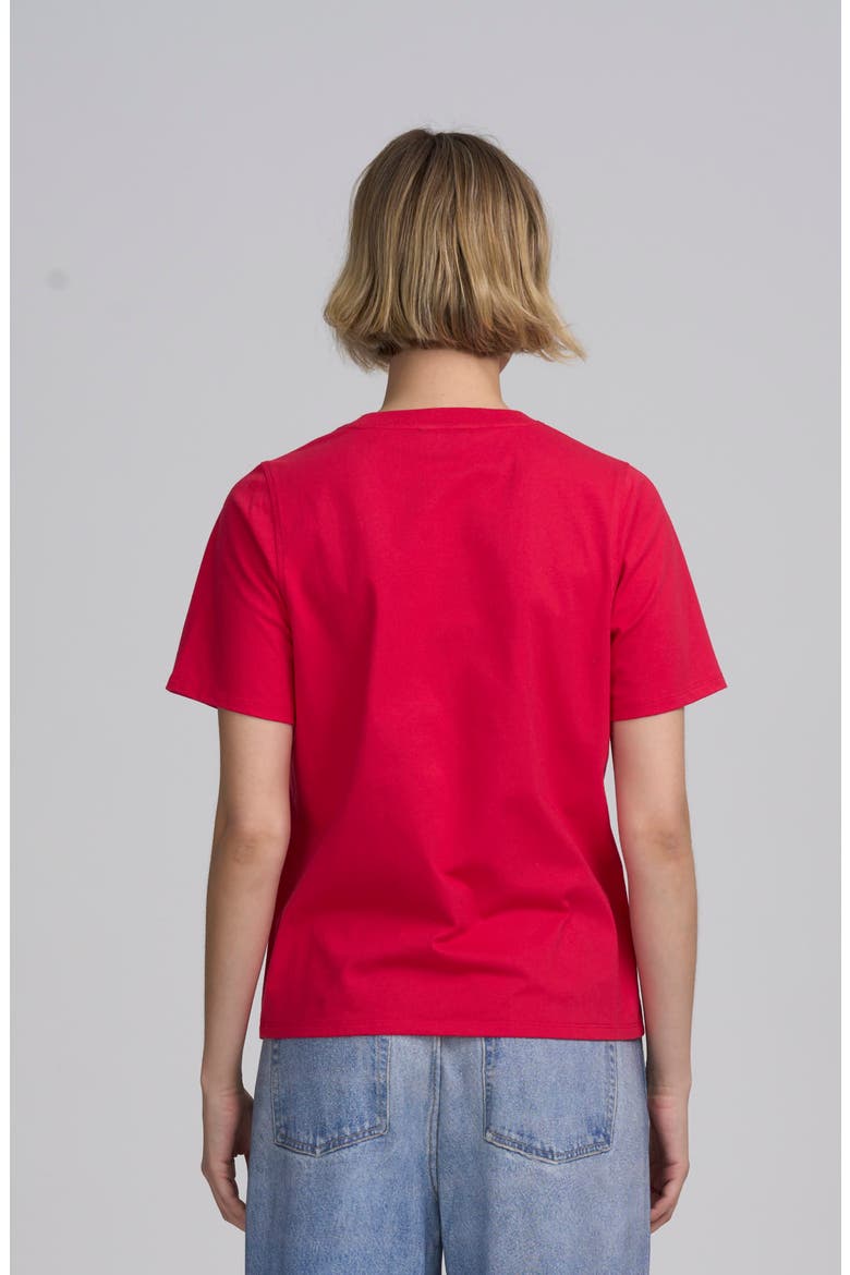 Graphic Tee, Alternate, color, RED