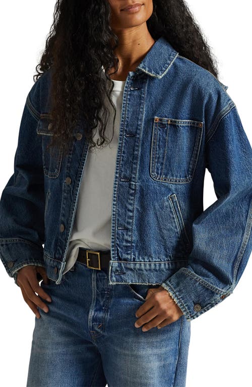 Polo Ralph Lauren Dungaree Denim Jacket In Blue