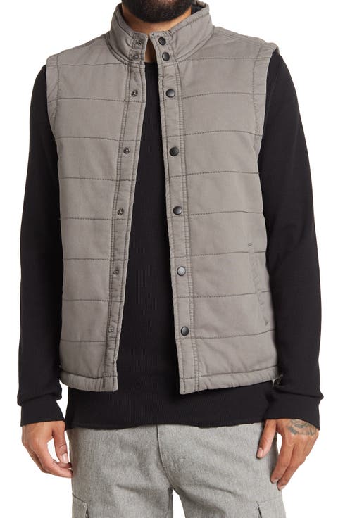 Quilted Vintage Twill Vest