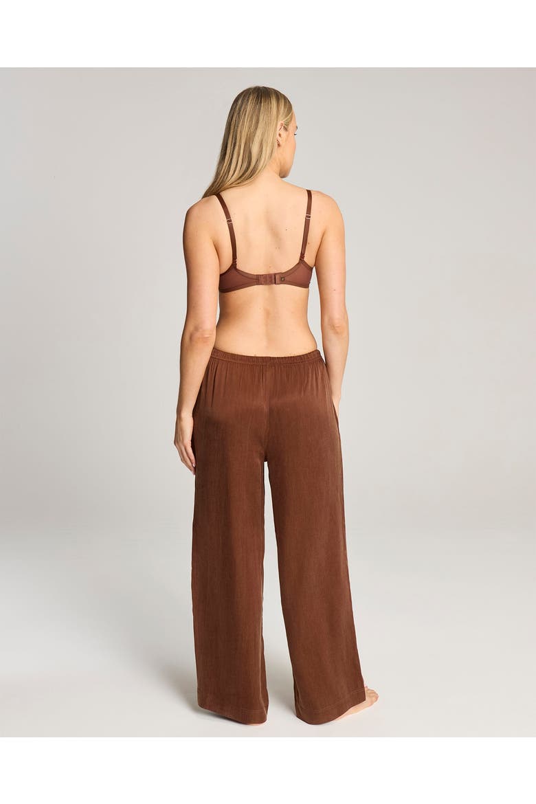 Eco-Luxe Drawstring Pant, Alternate, color, Cocoa