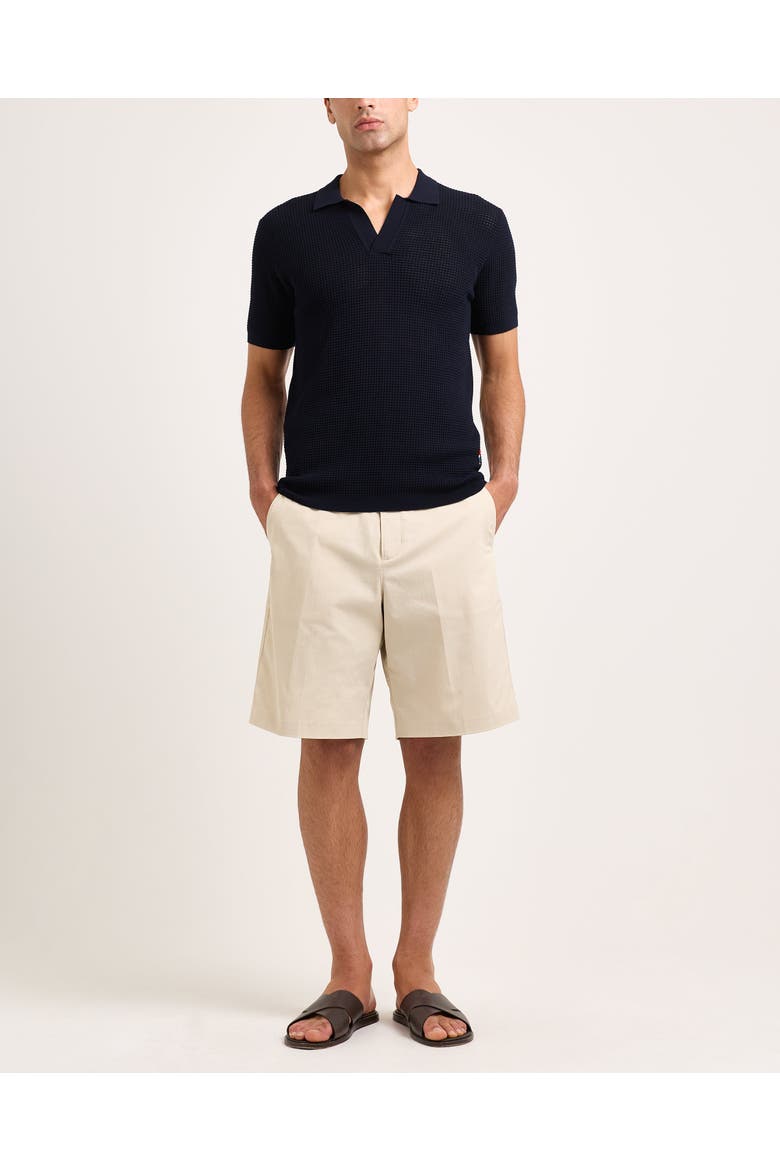 Laurent Tailored-Fit Shorts, Main, color, CHAI