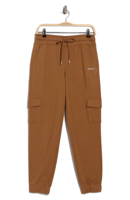 Dkny Cargo Joggers In Brown