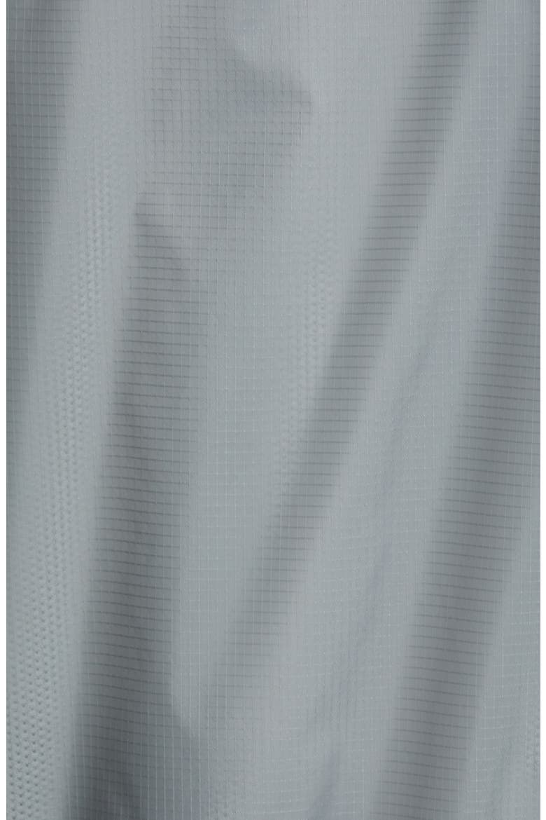 Oversize Zip Front Track Jacket, Alternate, color, SILVER