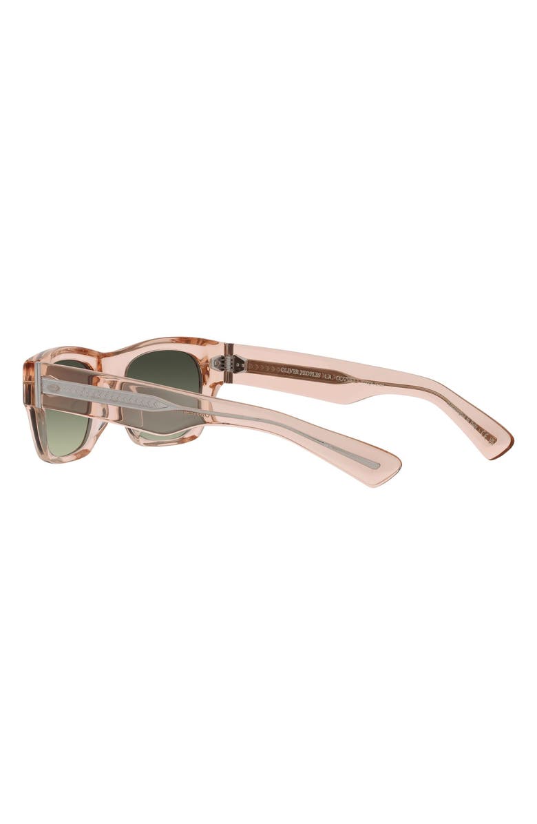 Oliver Peoples Mega 53mm Square Sunglasses, Alternate, color, 