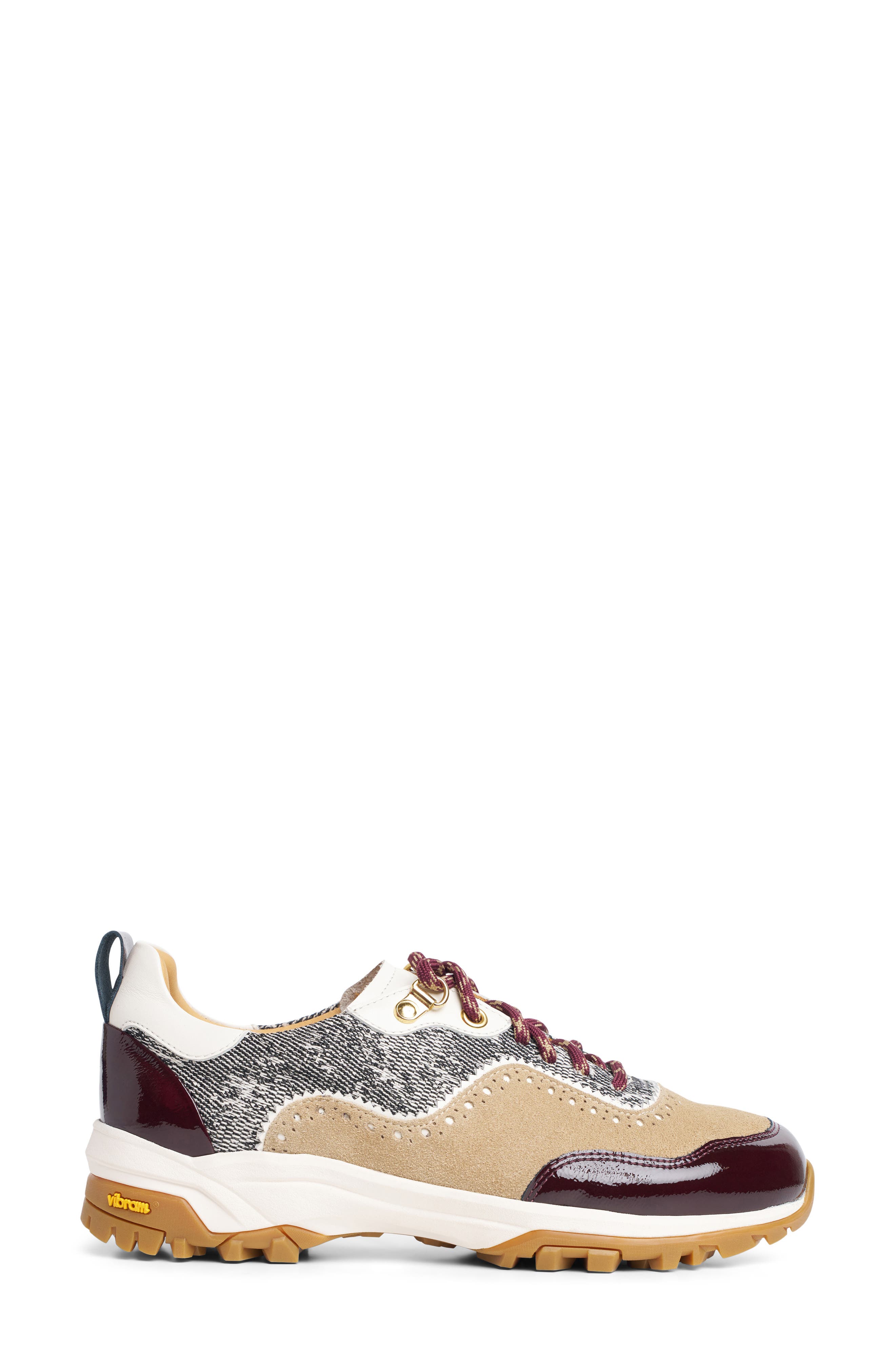The Mollie Sneaker, Alternate, color, RED OAK