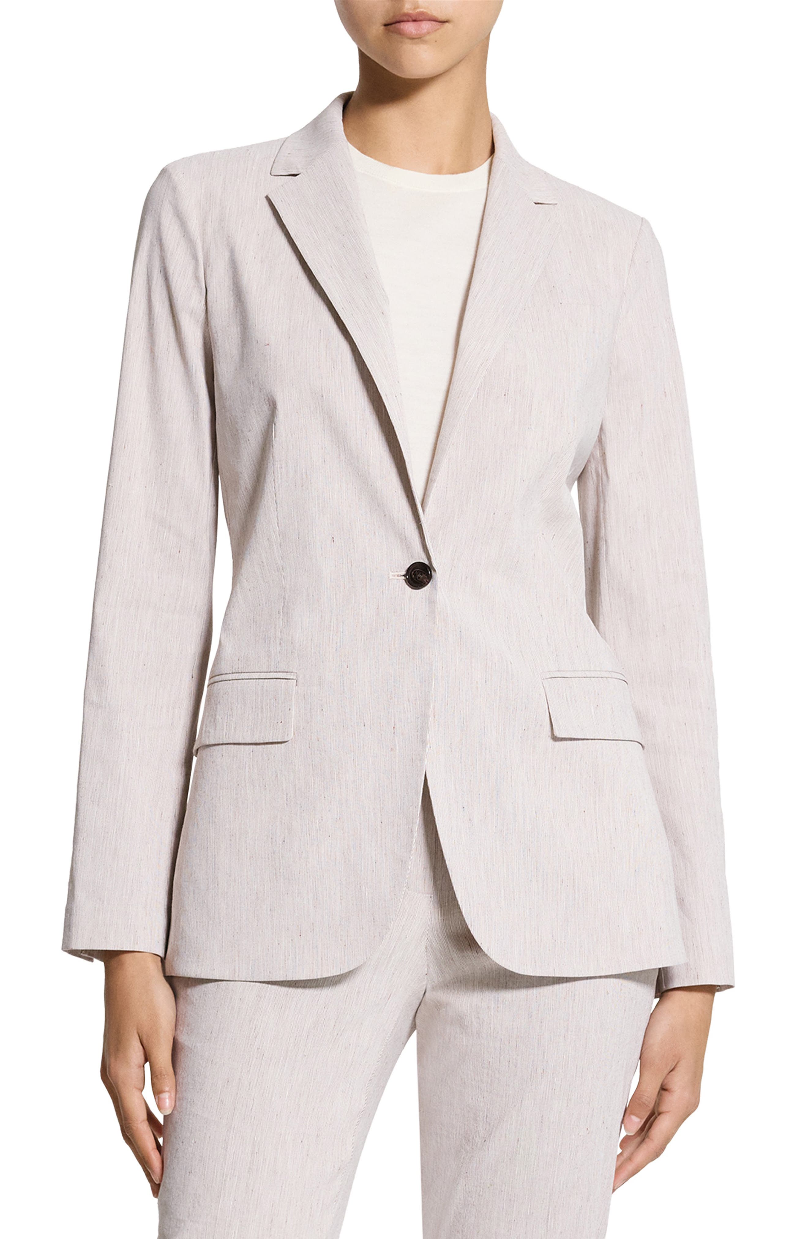Staple Linen Blend Blazer - image 3