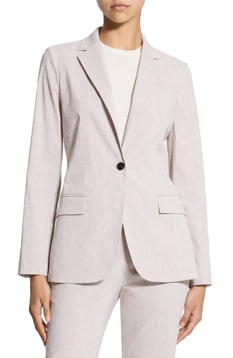 Staple Linen Blend Blazer