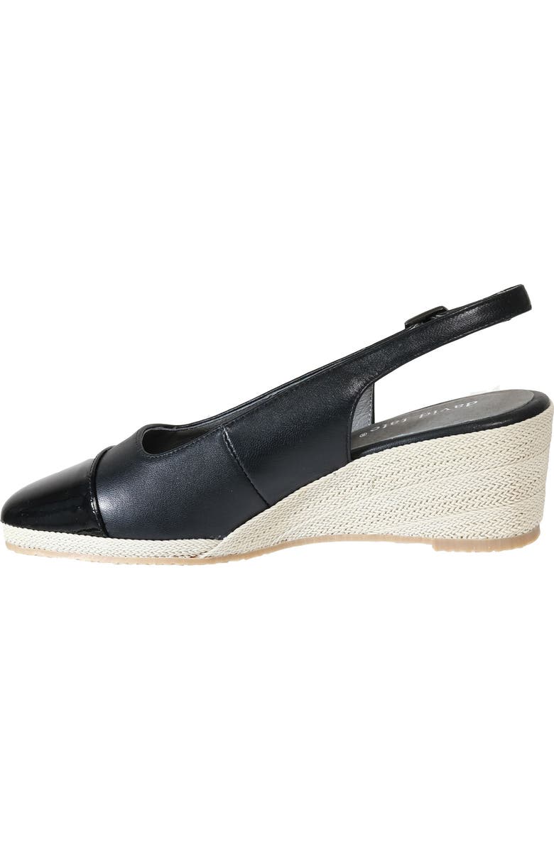 David Tate Sheyla Slingback Wedge Pump, Alternate, color, Black