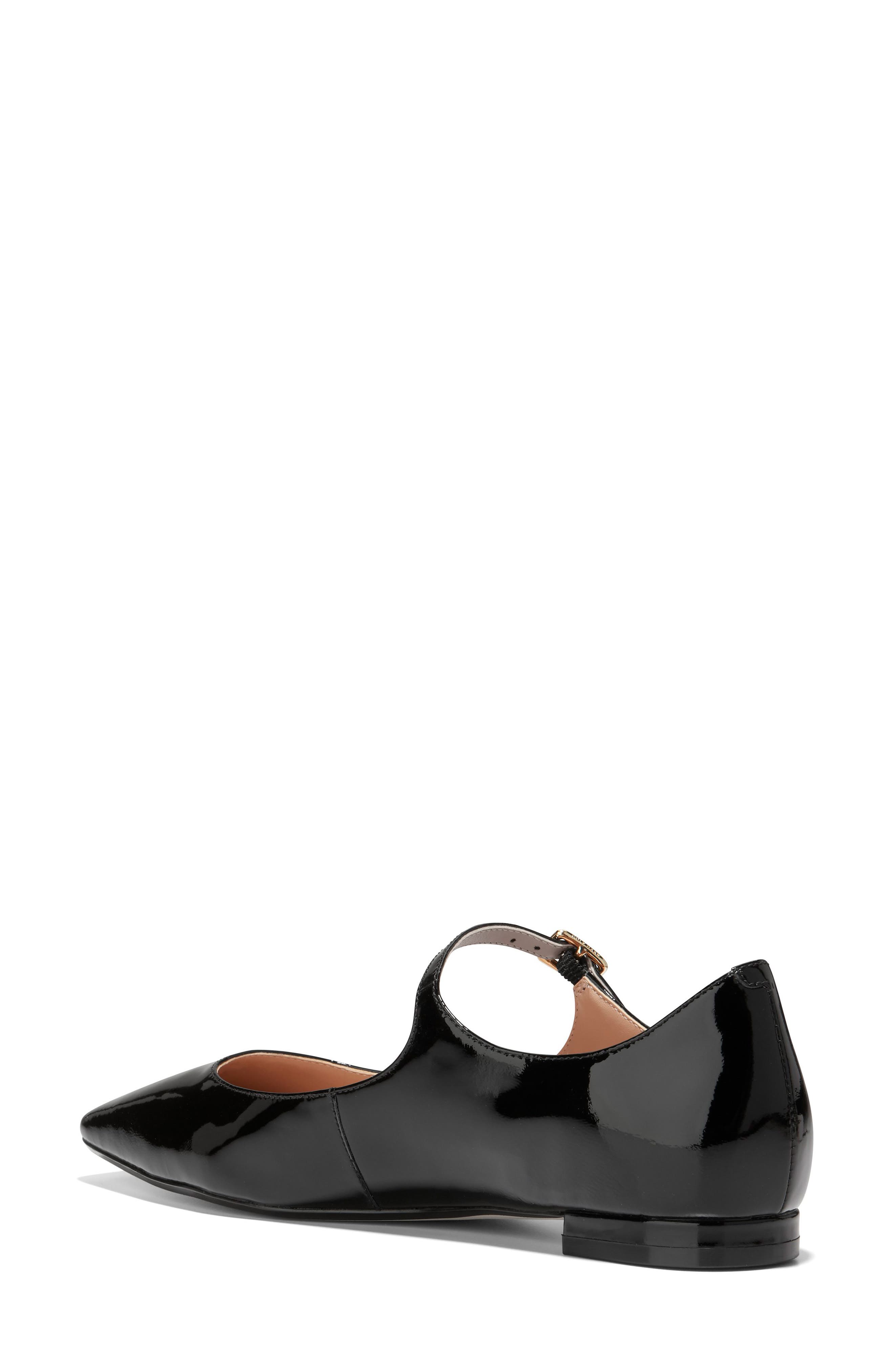 Cole Haan Bridge Mary Jane Ballet Flat, Alternate, color, Black Patent