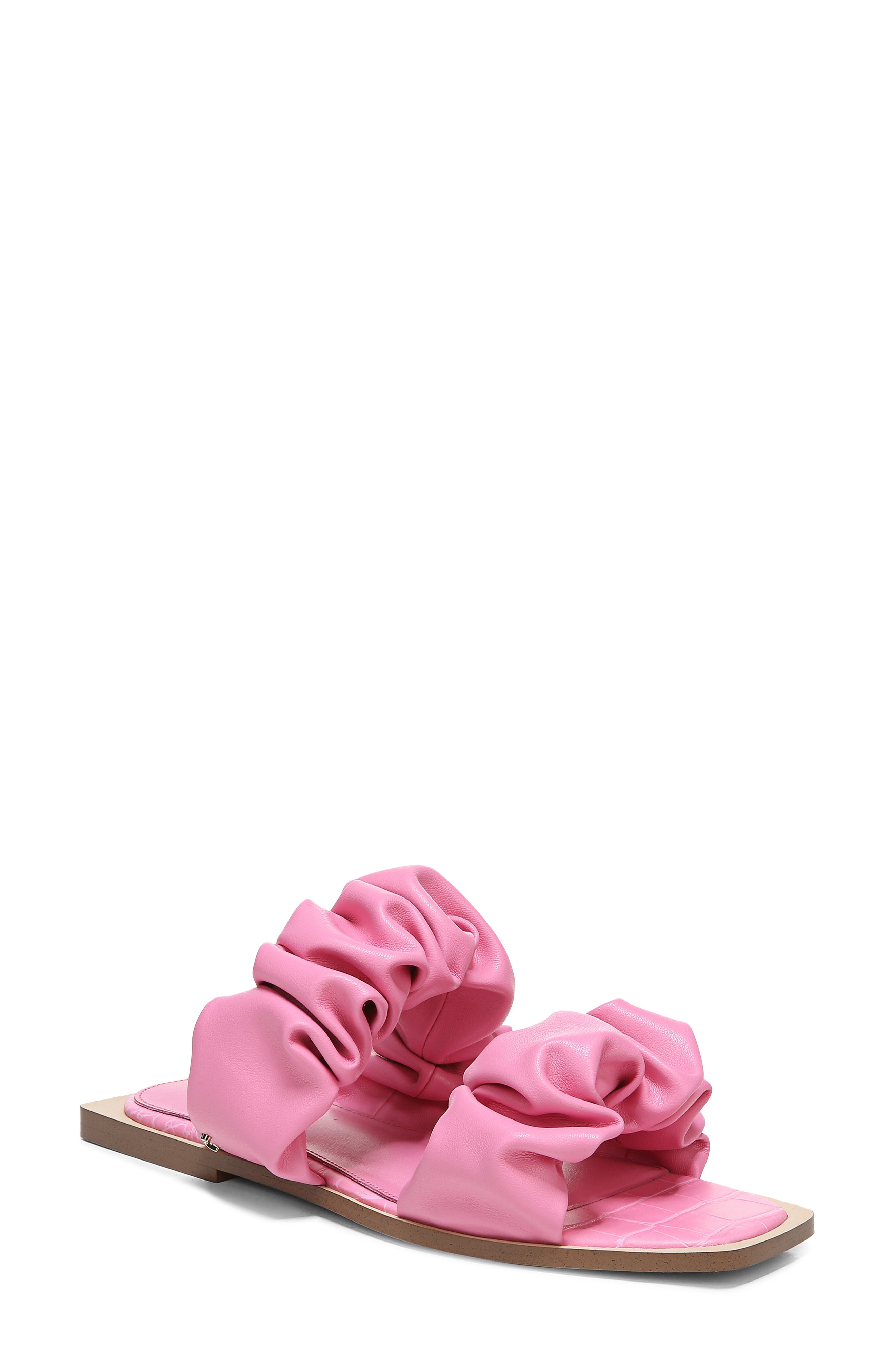 Circus by Sam Edelman Iggy Slide Sandal, Main, color, PINK CONFETTI NAPPA LEATHER