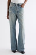 Acne Studios 2021F Trafalgar Paint Splatter Flare Jeans