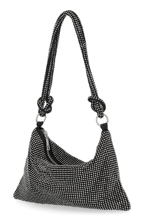Dolly Crystal Mesh Shoulder Bag
