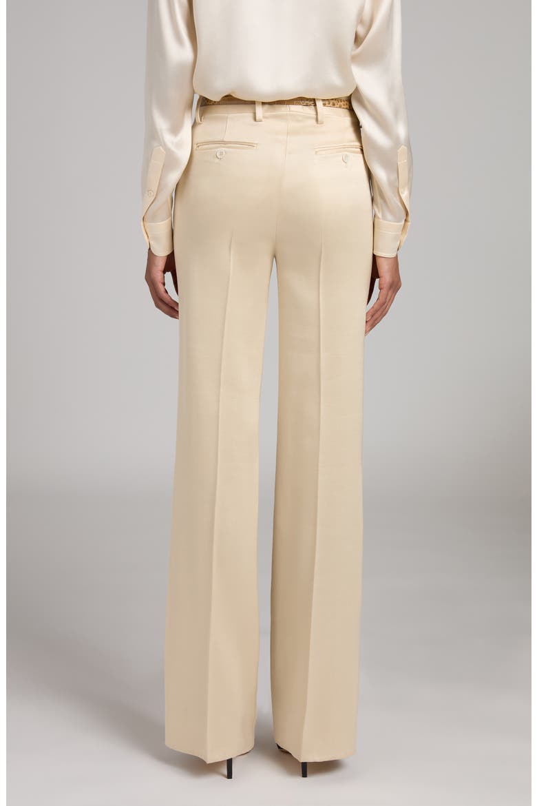Silk & Virgin Wool Trousers, Alternate, color, AW040 CHAMPAGNE