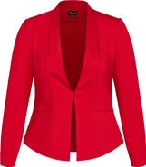 City Chic Liana Stretch Ponte Jacket