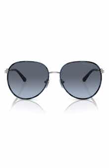 Empire 58mm Gradient Aviator Sunglasses