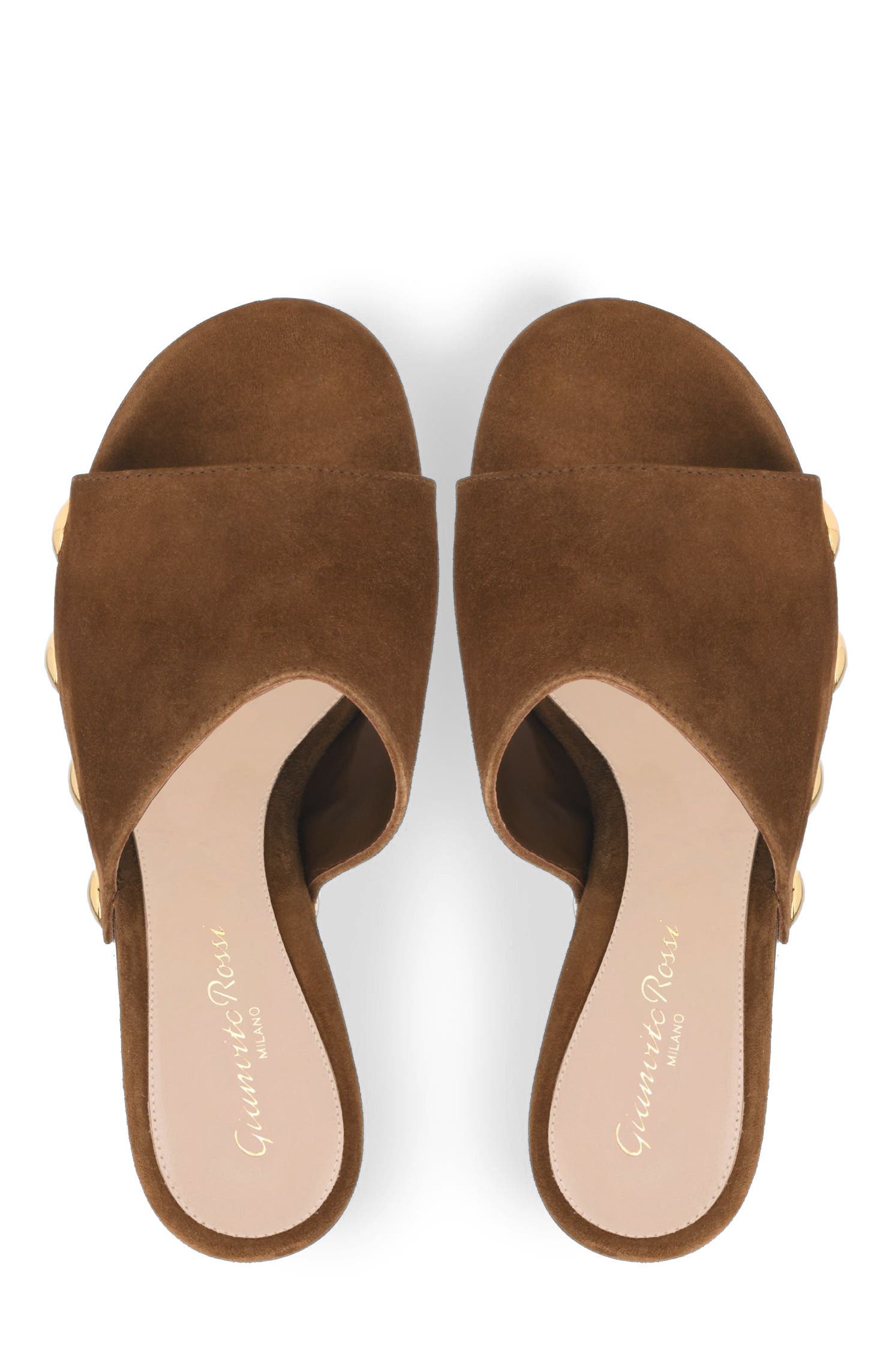 Ardèa Mules, Alternate, color, Brown Leather
