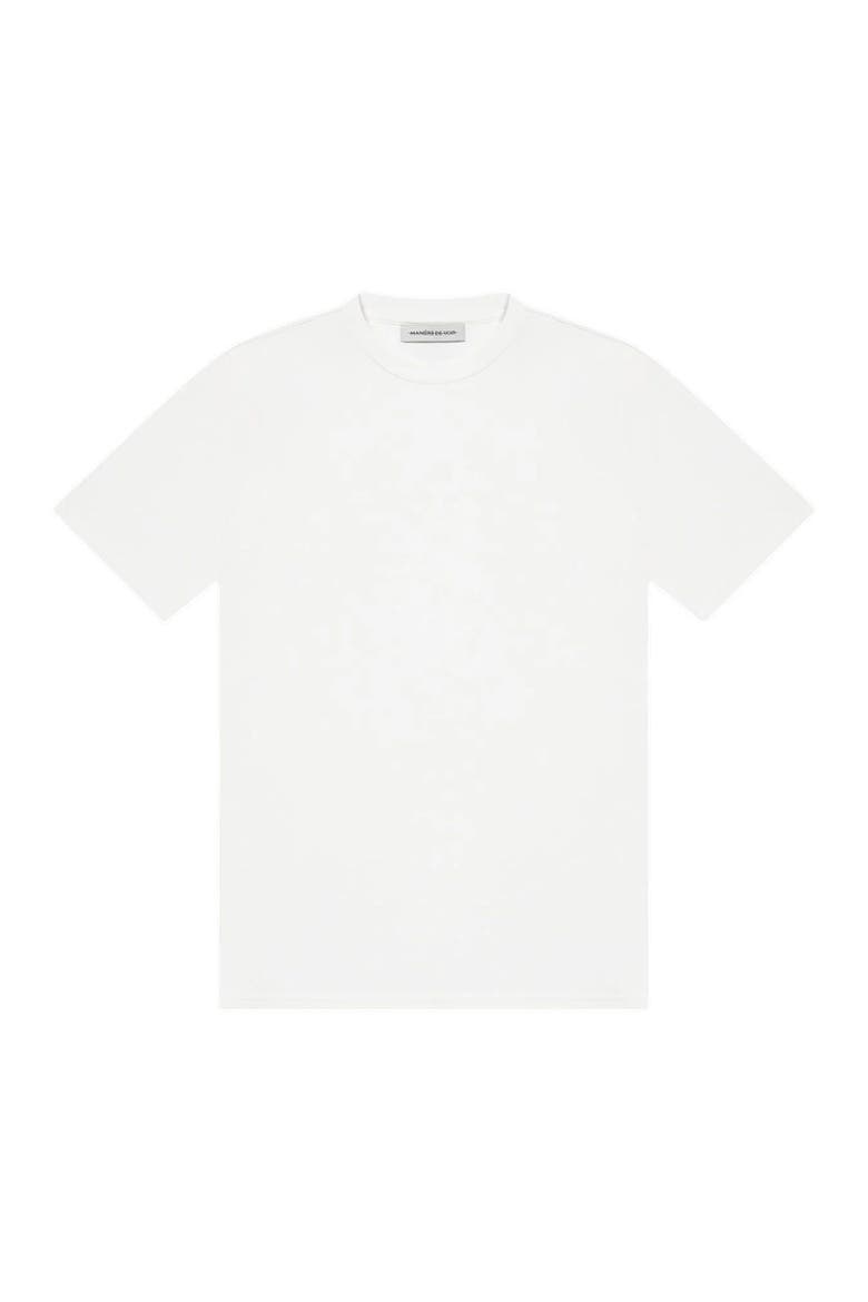 TS003 Slim Fit Luxe Tee, Alternate, color, White