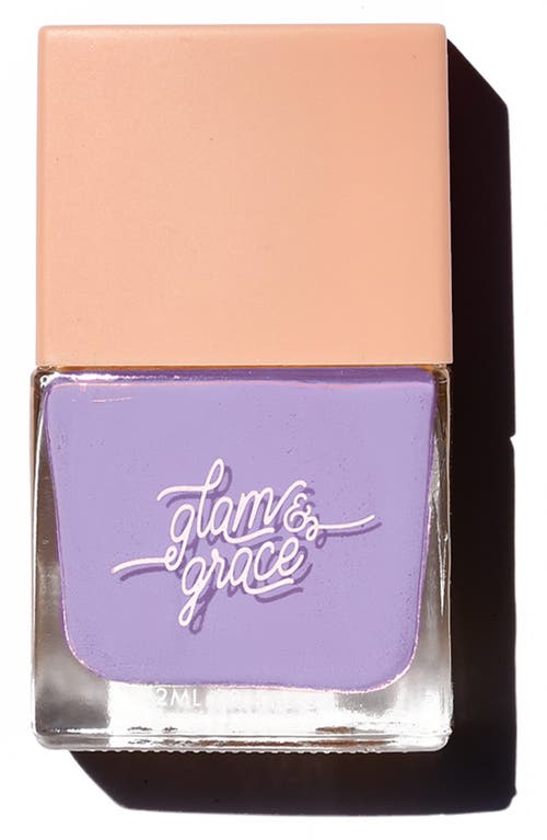 Glam & Grace Nontoxic Nail Polish In Purple