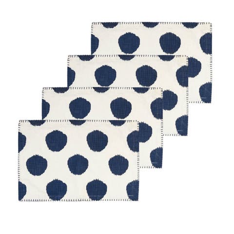 Dot 100% Cotton Placemat Collection 14" x 20"